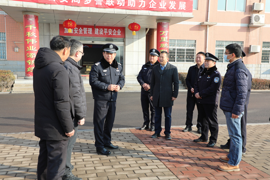 警企聯(lián)動(dòng)，助力企業(yè)安全發(fā)展